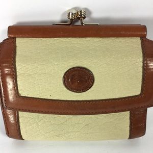 Vintage Donney & Bourke wallet kiss lock & snap